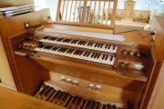 Console de l'orgue. Cliché personnel