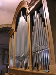 Autre vue de la Montre de l'orgue Ayer. Cliché personnel