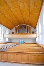 La nef avec l'orgue. Cliché personnel