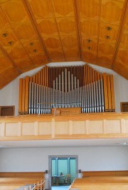 Vue de l'orgue Kuhn. Cliché personnel