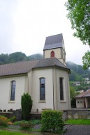 Vue de l'église de Weesen. Cliché personnel