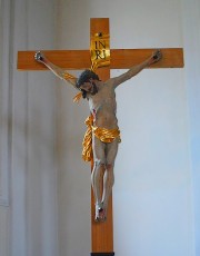 Croix de procession (probablement 15ème s.). Cliché personnel