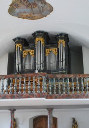 Vue de l'orgue St-Martin SA. Cliché personnel
