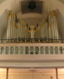 Orgue Riepp / Kuhn de l'église de Charmey. Cliché personnel