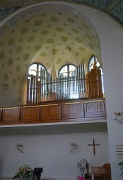 Vue de l'orgue Kuhn. Cliché personnel