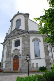 Vue de l'église catholique de Widnau. Cliché personnel (07. 2014)