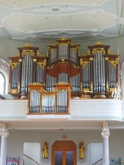 Autre vue de l'orgue depuis la nef. Cliché personnel