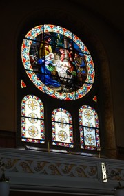 Grande verrière de la Nativité (Art Nouveau). Cliché personnel