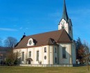 Vue de l'église par beau temps. Source: http://www.tripmondo.com/