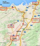 Emplacement d'Oberriet. Source: https://www.google.ch/maps/place/Oberriet