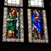 Autres vitraux néogothiques. Cliché personnel