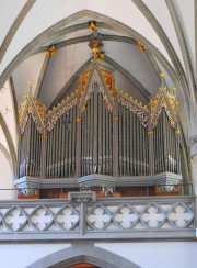 Autre vue du grand orgue. Cliché personnel