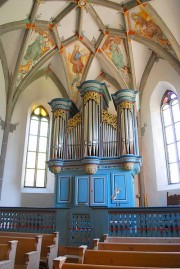 Vue du choeur et de l'orgue. Cliché personnel