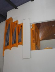 L'orgue depuis le choeur. Cliché personnel