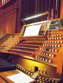 La console. Source: www.musiqueorguequebec.ca/orgues