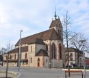 Vue de la Theodorskirche, Bâle. Source: www.panoramio.com/photo/55778394