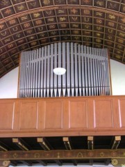 Une dernière vue de l'orgue Goll des Genevez. Cliché personnel