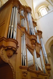 Dernière vue de l'orgue en contre-plongée. Cliché personnel