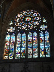 Rose du transept Sud (Dieu le Père, vers 1550). Cliché personnel