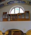 Orgue Ziegler (restauré en 1985), église de Quinto. Cliché personnel
