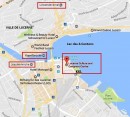 Situation sur le plan de Lucerne. Source: www.google.ch/