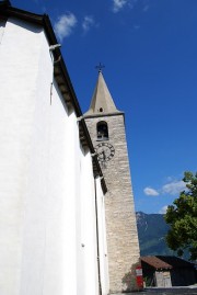 Vue extérieure de l'église. Cliché personnel (juin 2017)