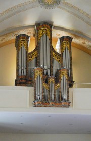 Vue de l'orgue Füglister. Cliché personnel