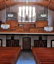 Vue d'ensemble de l'orgue. Cliché personnel