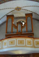 Orgue Späth de l'église d'Agarn. Cliché personnel (juin 2017)