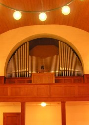 Autre vue de l'orgue de Coffrane. Cliché personnel