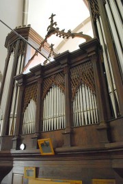 Orgue Carlen/Füglister du Châble, en tribune. Cliché personnel