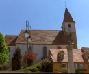 Vue de l'église. Source: site de la mairie