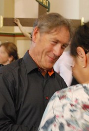 Portrait de l'organiste J. C. Ablitzer, après l'inauguration. Cliché personnel (Schleppy, 10 juin 2018)