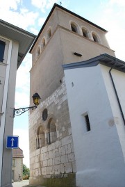 Le temple de Nyon après sa restauration de 2016. Cliché personnel (juin 2018)