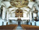 Vue intérieure en direction de l'orgue. Source: http://peter-fasler.magix.net/public/SGProfile3/sg_niederbueren_neu.htm
