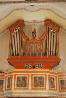 Orgue Goll de l'église de Binn. Photo personnelle, juillet 2018