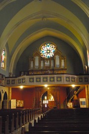 Une dernière photo de l'orgue Kuhn. Cliché personnel