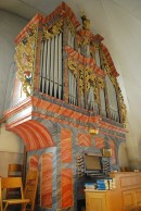 Orgue Füglister de Tourtemagne. Cliché personnel (juillet 2018)