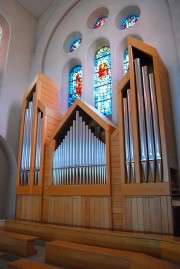 L'orgue A. Studer repris par Füglister, et relevé en 2017. Cliché personnel