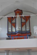 Orgue Füglister à Ausserberg. Cliché personnel (juillet 2018)