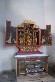 Autel latéral à gauche du choeur (gothique tardif). Cliché personnel