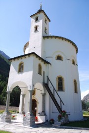 La fameuse église cylindrique baroque-rococo. Cliché personnel