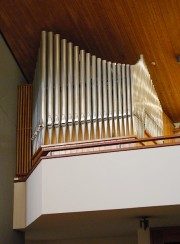 Orgue Späth de l'église de St. Niklaus en Valais. Cliché personnel (07. 2018)