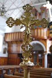 Une croix de procession. Cliché personnel