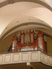 Orgue Scherrer de l'église de Gruyères. Cliché personnel