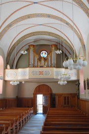 Orgue vu depuis l'entrée du choeur. Cliché personnel