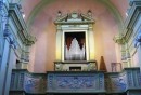 Orgue ancien de l'église Sant'Agata de Budrio (près de Bologne), Italie. Source: E. Presti