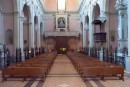 Vue de la nef et de l'orgue à San Lorenzo (Budrio). Source: http://www.comune.budrio.bo.it/servizi/