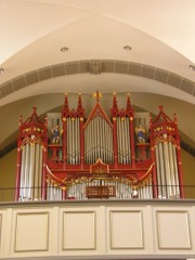L'orgue de Gruyères. Cliché personnel