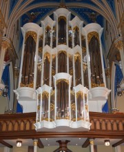 Orgue Paul Fritts, Uni. N.-Dame, Indiana. Photo 1: crédit = en.wikipedia.org (auteur: Eccekevin)